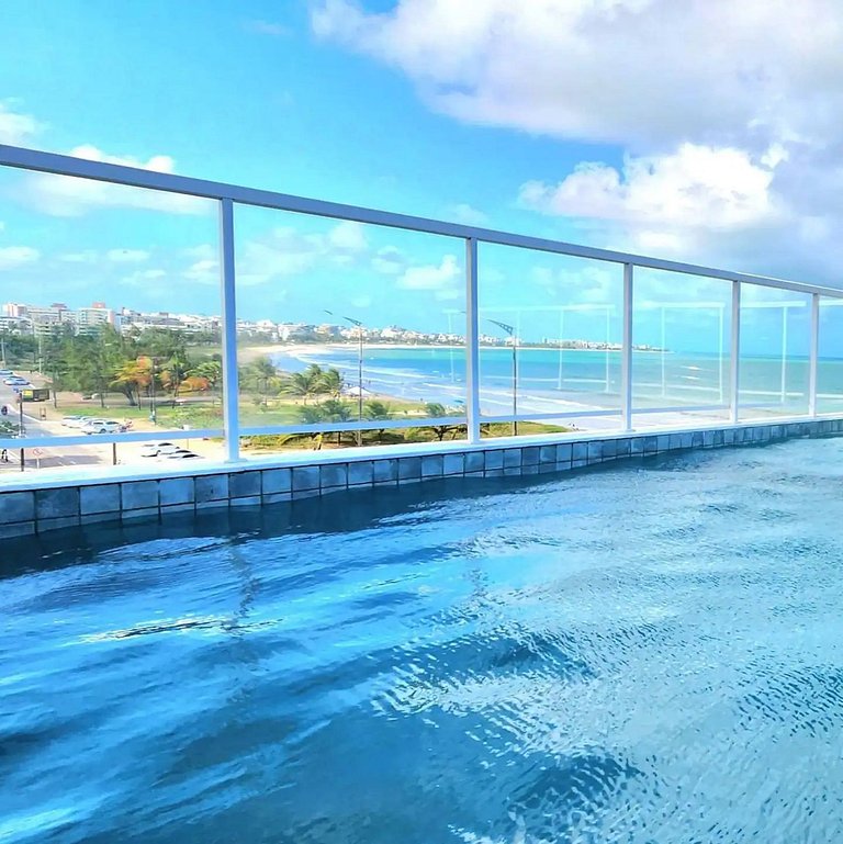 Charmoso Flat na Beira mar do bessa