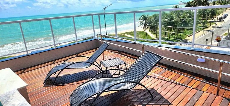 Charmoso Flat na Beira mar do bessa
