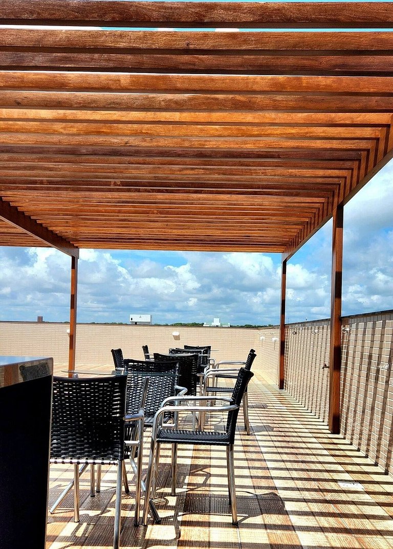 Charmoso Flat na Beira mar do bessa