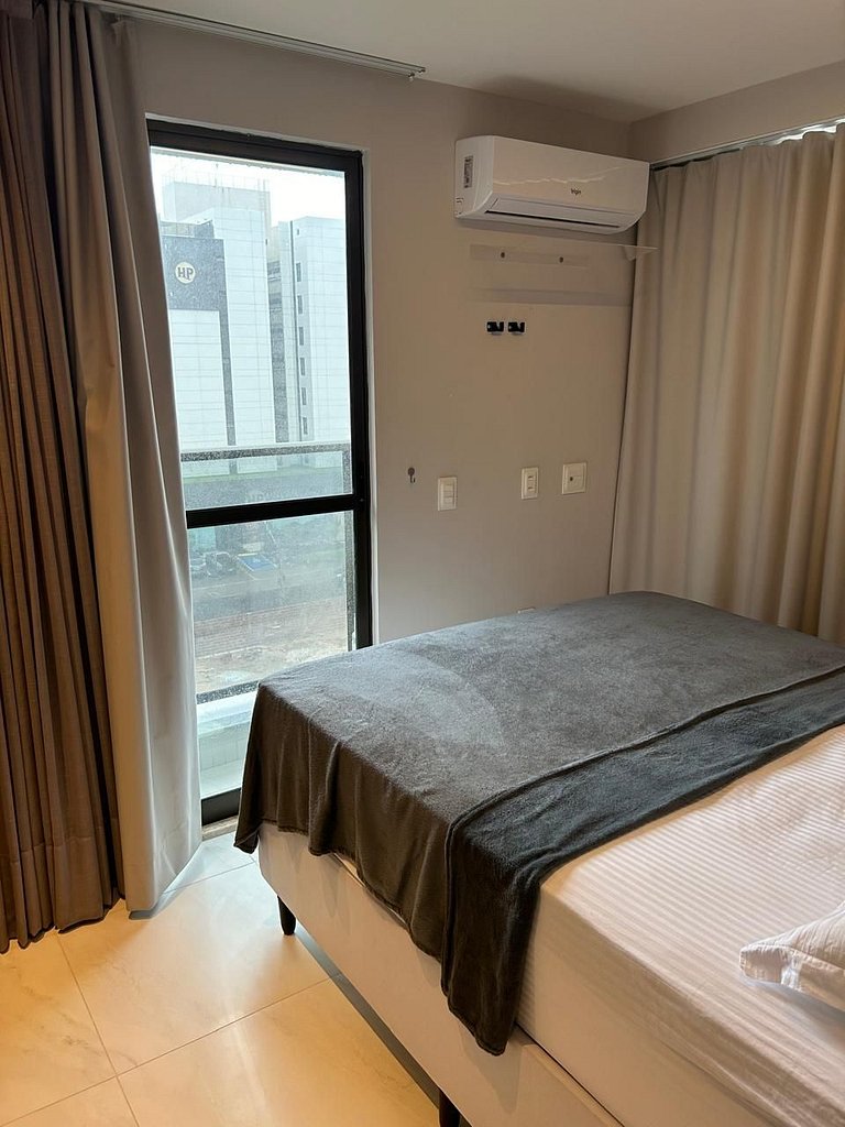 Apartamento luxuoso no Compact Flat Tambaú