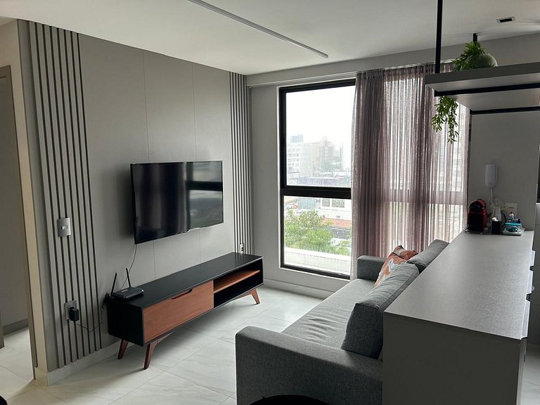 Apartamento luxuoso no Compact Flat Tambaú