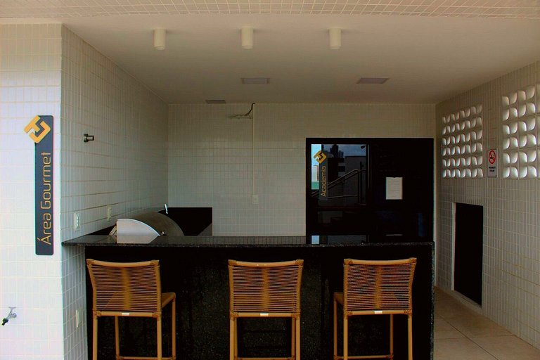 Apartamento luxuoso no Compact Flat Tambaú
