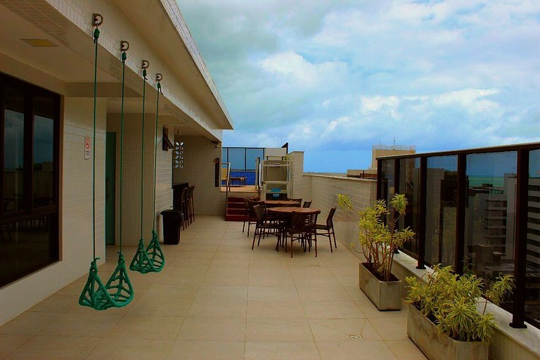 Apartamento luxuoso no Compact Flat Tambaú