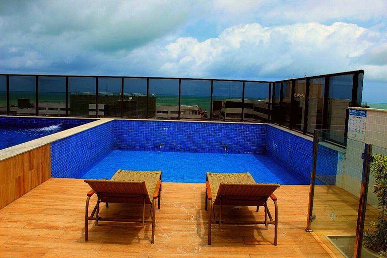 Apartamento luxuoso no Compact Flat Tambaú
