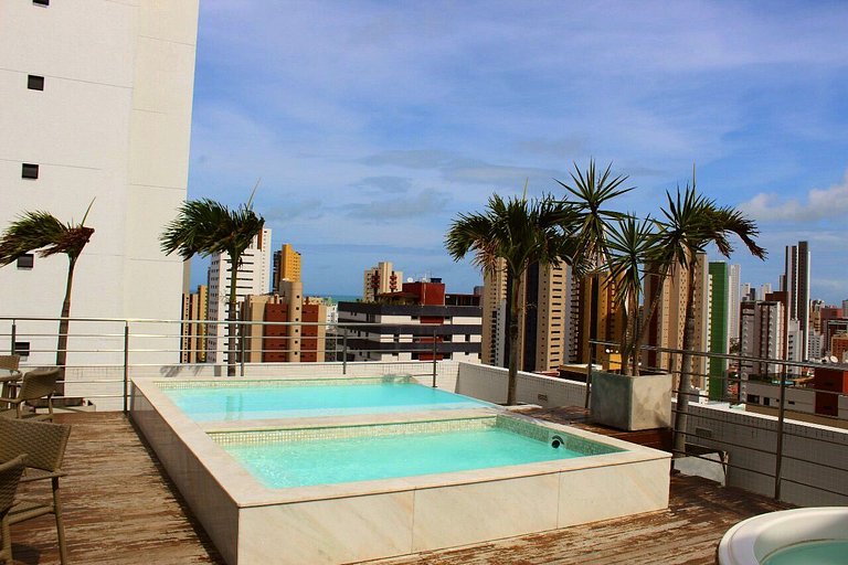 *DBD* Flat no Manaíra Apart Hotel (1704)