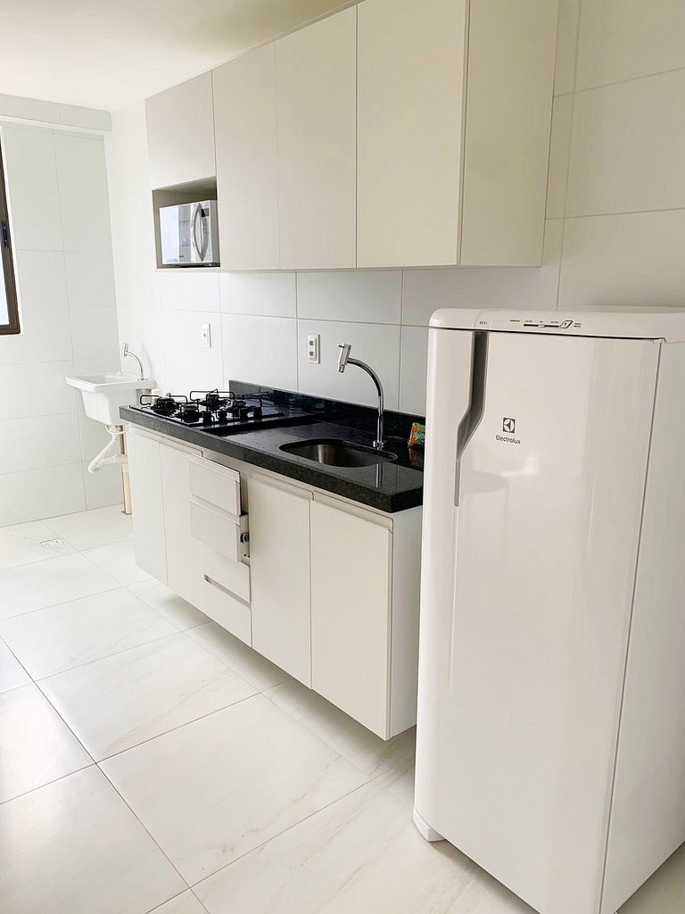 Apartamento luxuoso no Compact Flat Tambaú