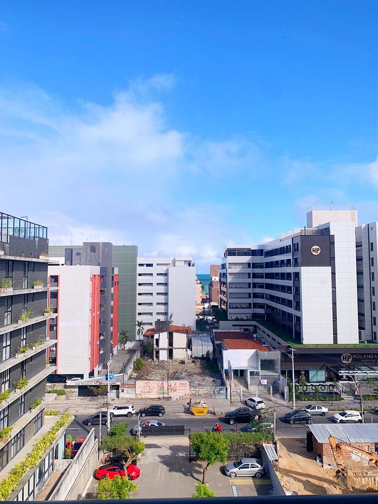 Apartamento luxuoso no Compact Flat Tambaú