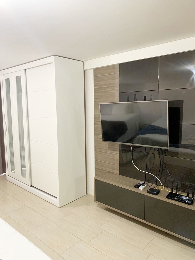 *DBD* Flat à beira mar de Cabo Branco no Atlântico Sul