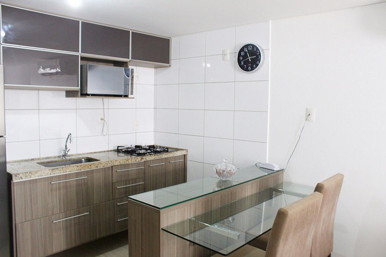 *DBD* Flat à beira mar de Cabo Branco no Atlântico Sul
