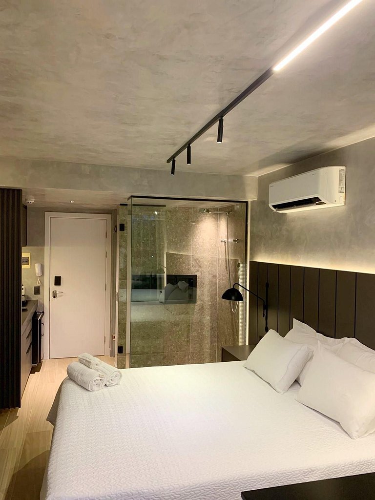 Luxuoso Flat Setai Vista Lateral Mar Day by Day *326*