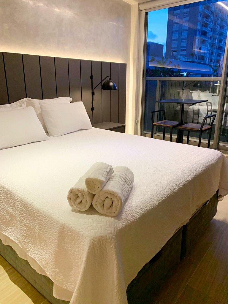 Luxuoso Flat Setai Vista Lateral Mar Day by Day *326*