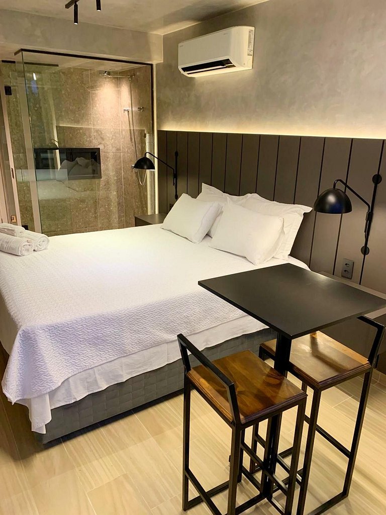 Luxuoso Flat Setai Vista Lateral Mar Day by Day *326*