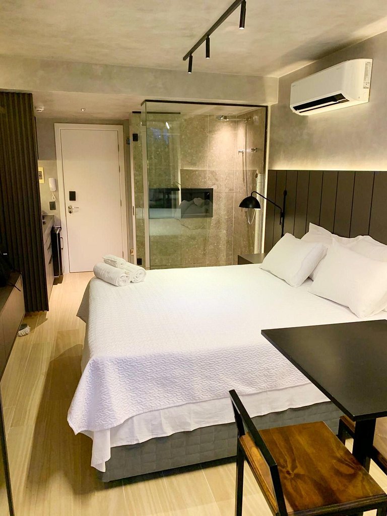 Luxuoso Flat Setai Vista Lateral Mar Day by Day *326*