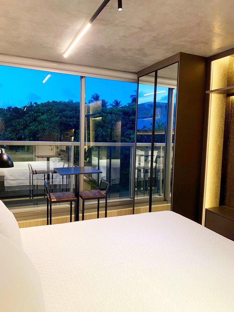 Luxuoso Flat Setai Vista Lateral Mar Day by Day *326*