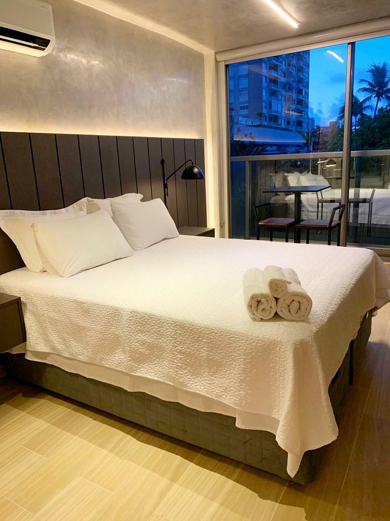Luxuoso Flat Setai Vista Lateral Mar Day by Day *326*