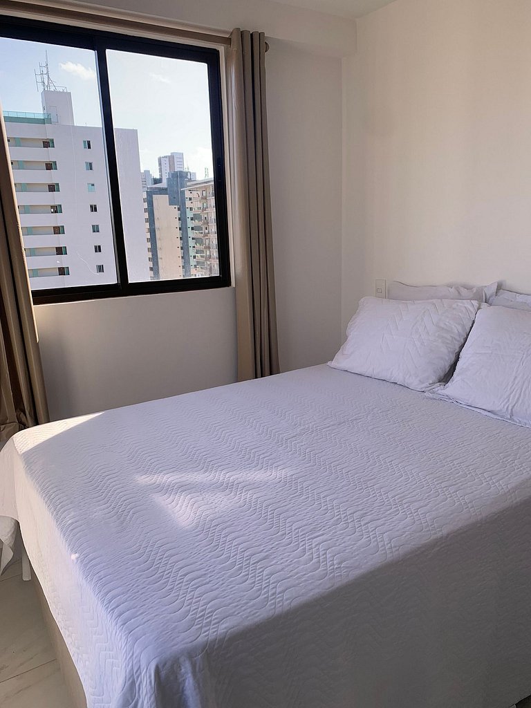 Apartamento luxuoso no Compact Flat Tambaú