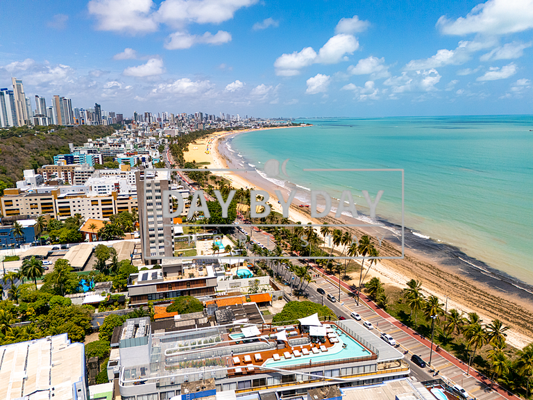 Luxuoso Flat Setai Vista Lateral Mar Day by Day *326*