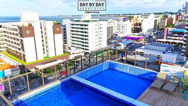 Apartamento luxuoso no Compact Flat Tambaú