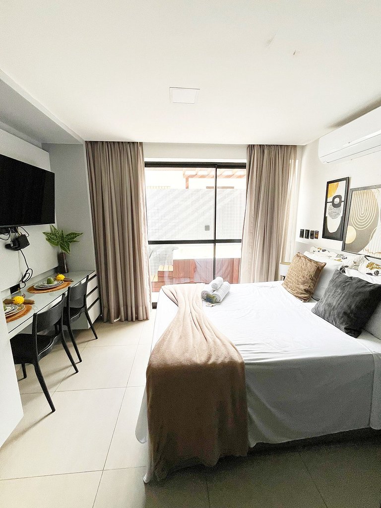 *DBD* Flat com Jacuzzi no Caribessa 102