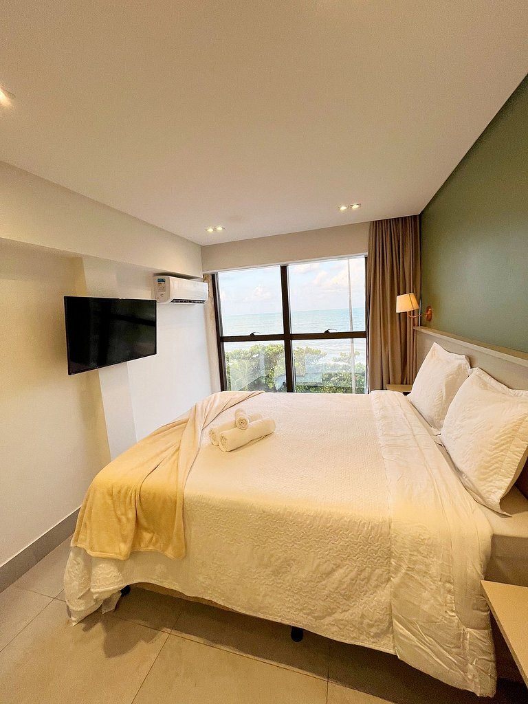 *DBD* Flat Frente-mar no Arpoar Suites