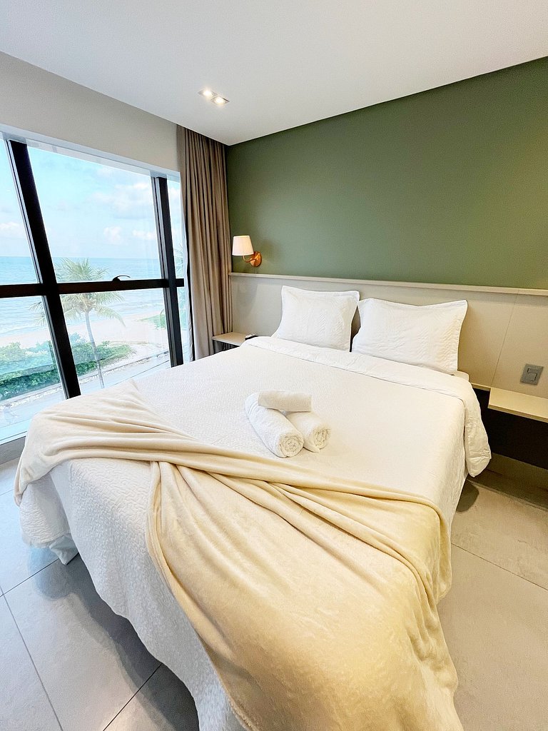 *DBD* Flat Frente-mar no Arpoar Suites