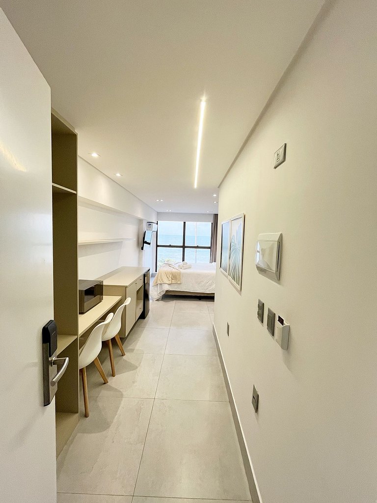 *DBD* Flat Frente-mar no Arpoar Suites