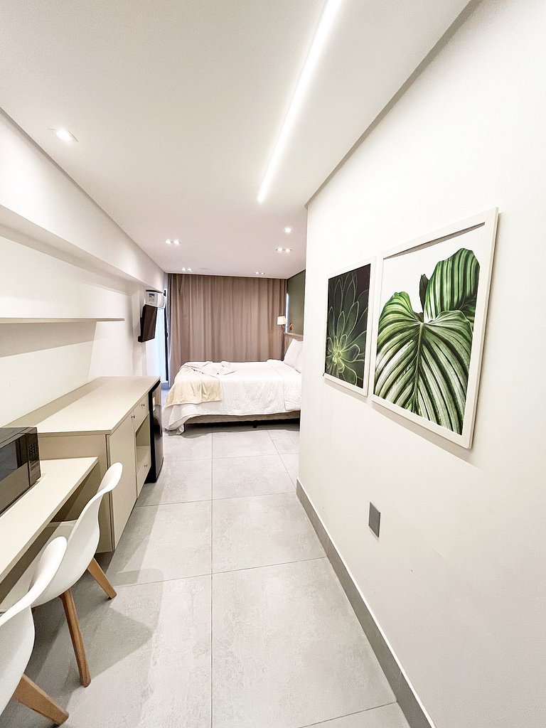 *DBD* Flat Frente-mar no Arpoar Suites