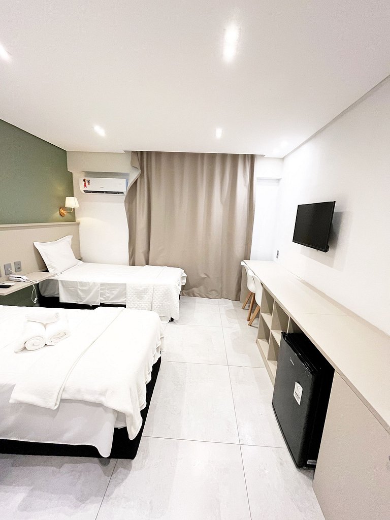 *DBD* Flat Duplo solteiro no Arpoar Suites