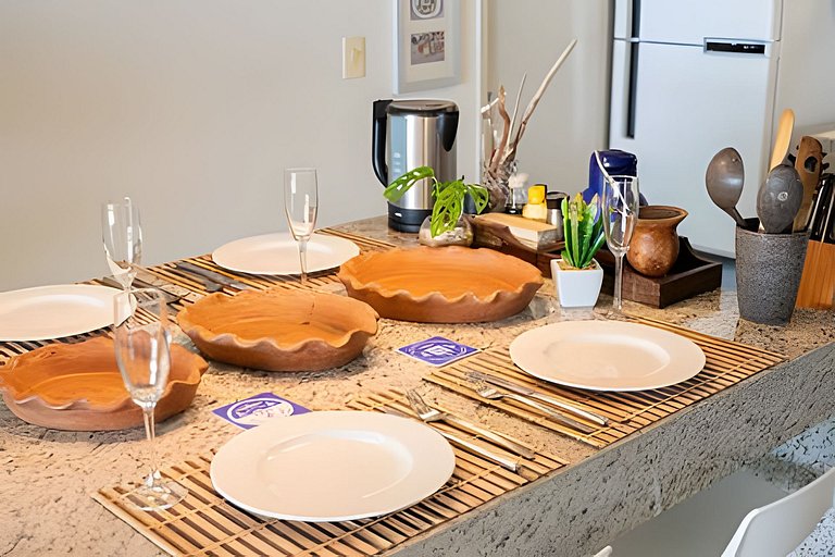 Cobertura Paradisíaca Beira-Mar em Tabatinga