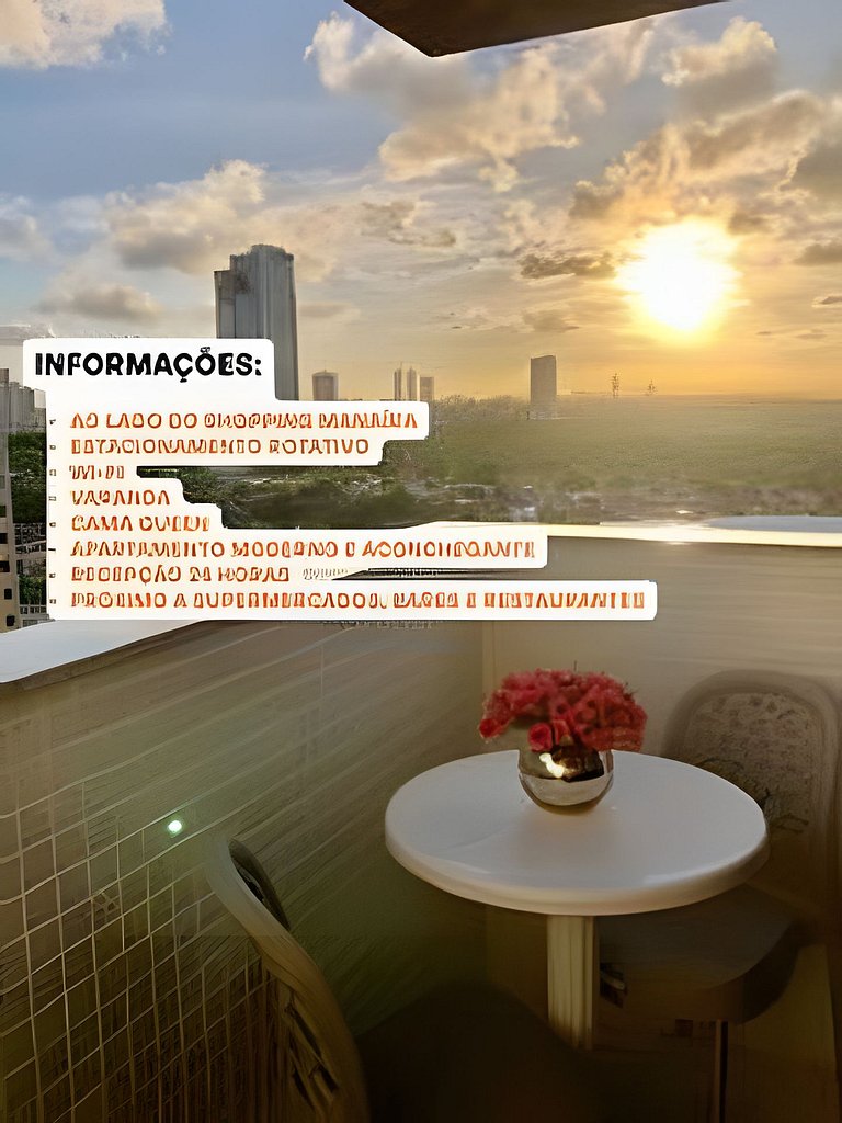 Flat Design | Varanda | Manaíra Shopping