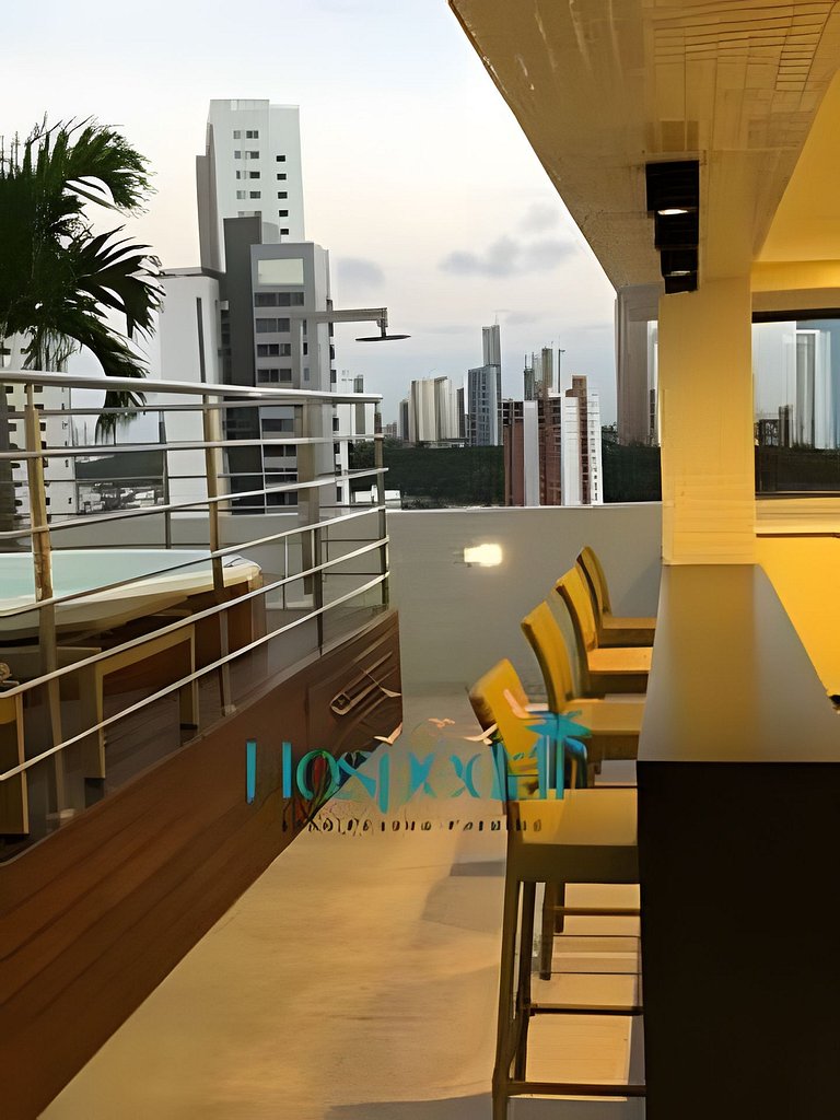 Flat Design | Varanda | Manaíra Shopping