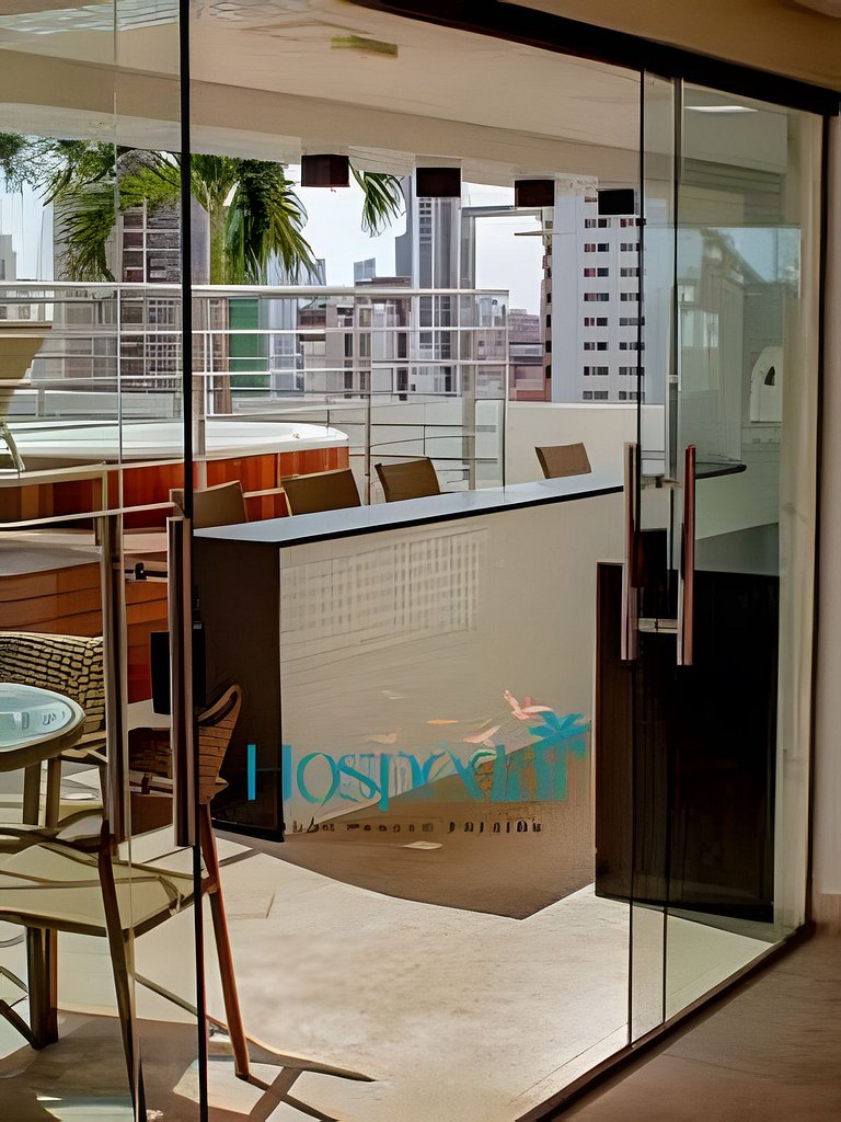 Flat Design | Varanda | Manaíra Shopping